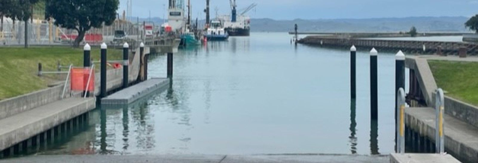 Inner Harbour boat ramp July 2022 banner image