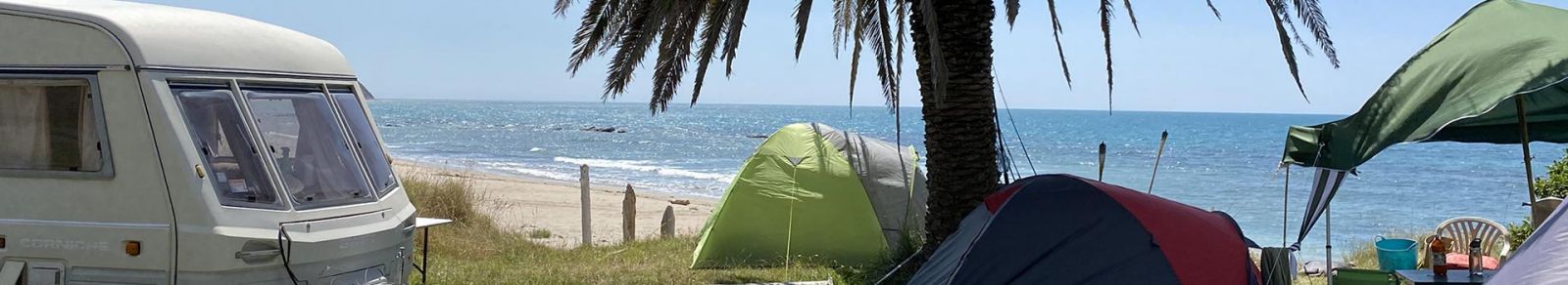 Camping banner image