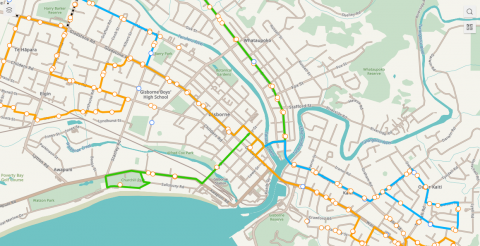 GizzyBus and school bus routes refresh
