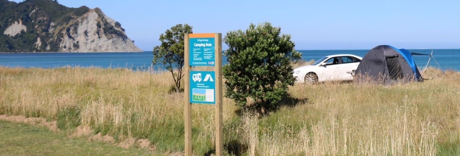 Camping banner image