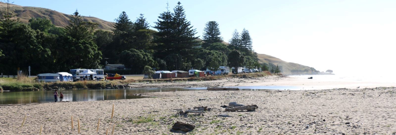 Camping banner image