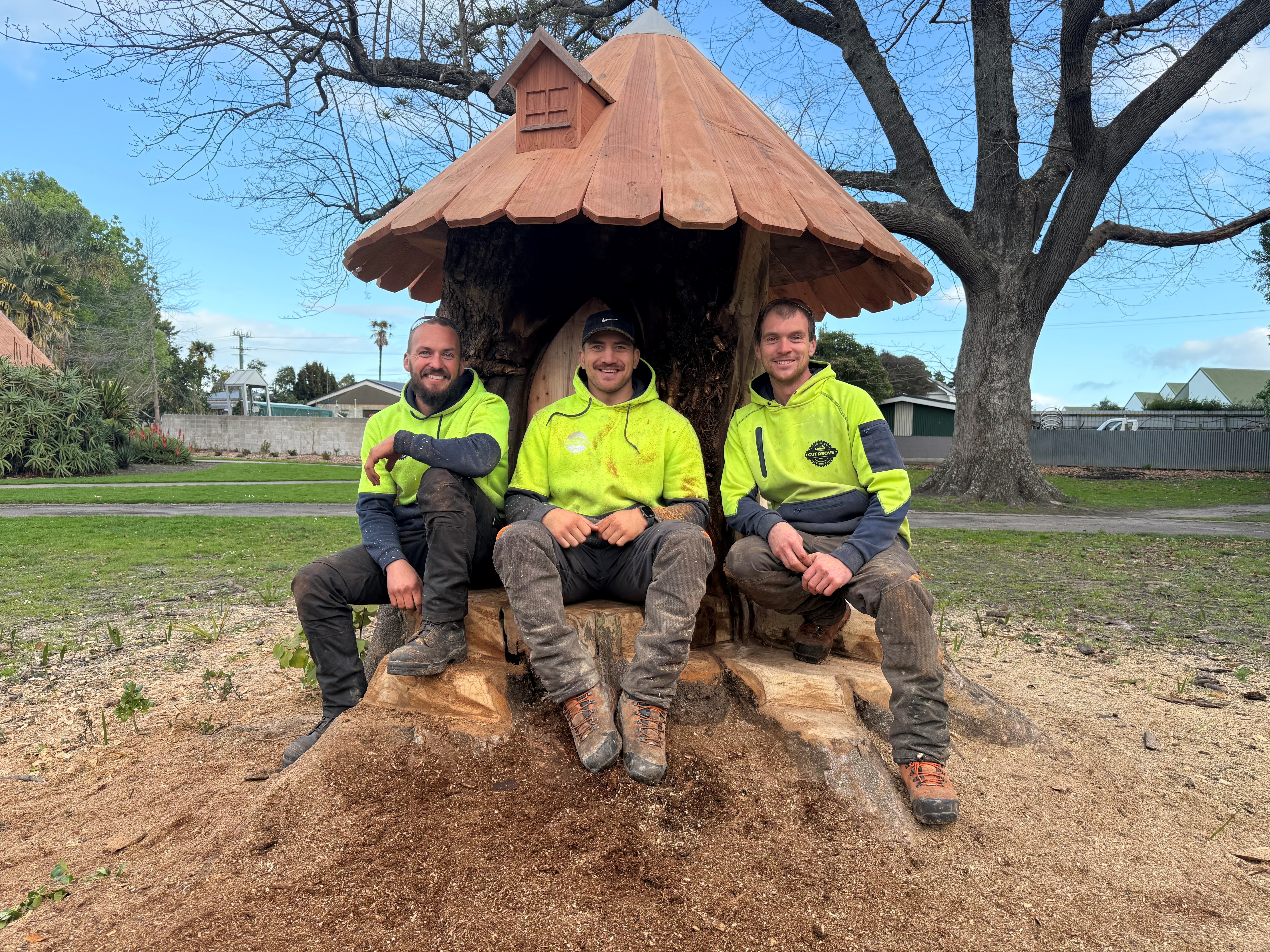 Cut Above Sawmilling and Furniture team 