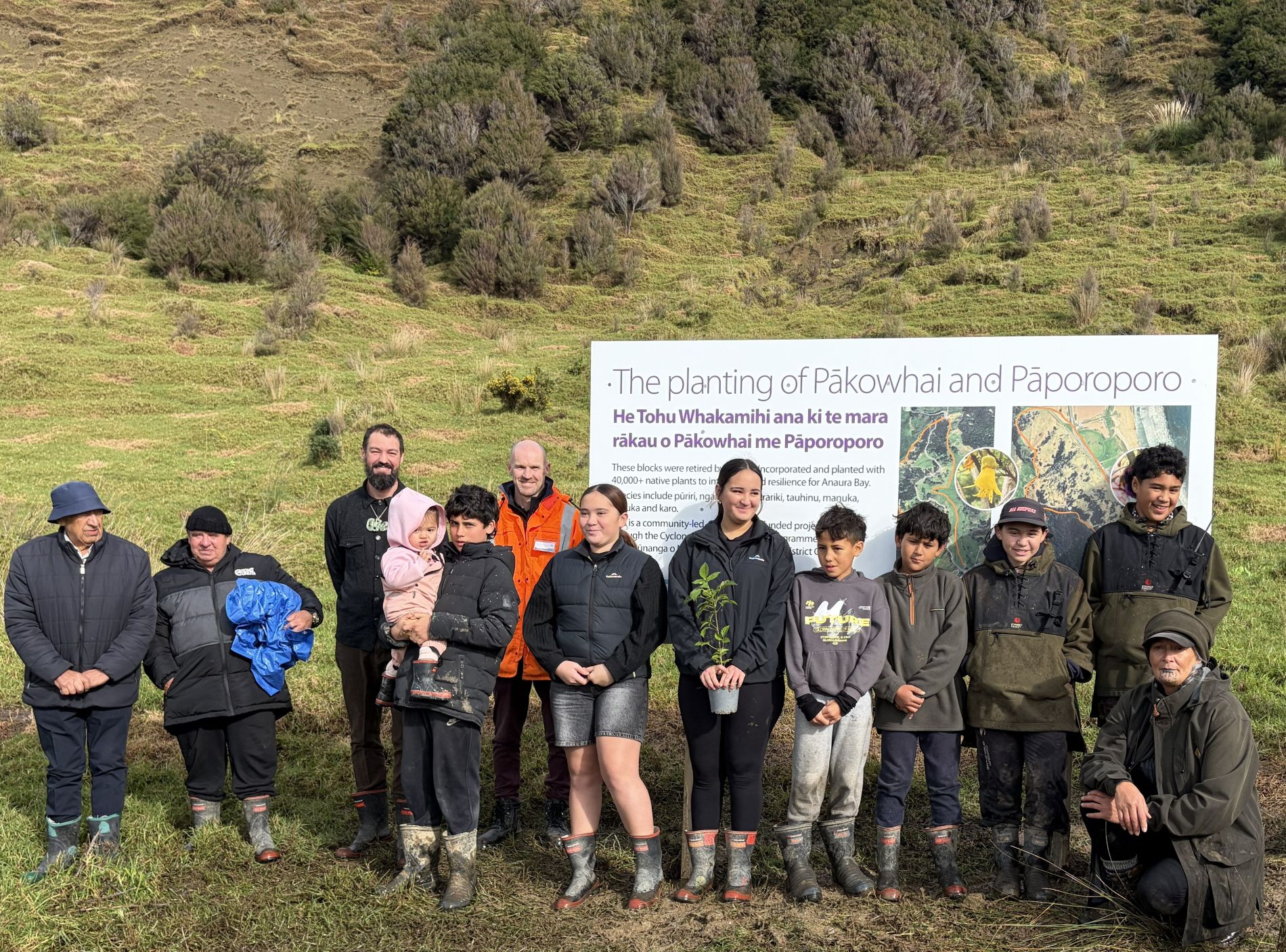 Anaura Bay Planting