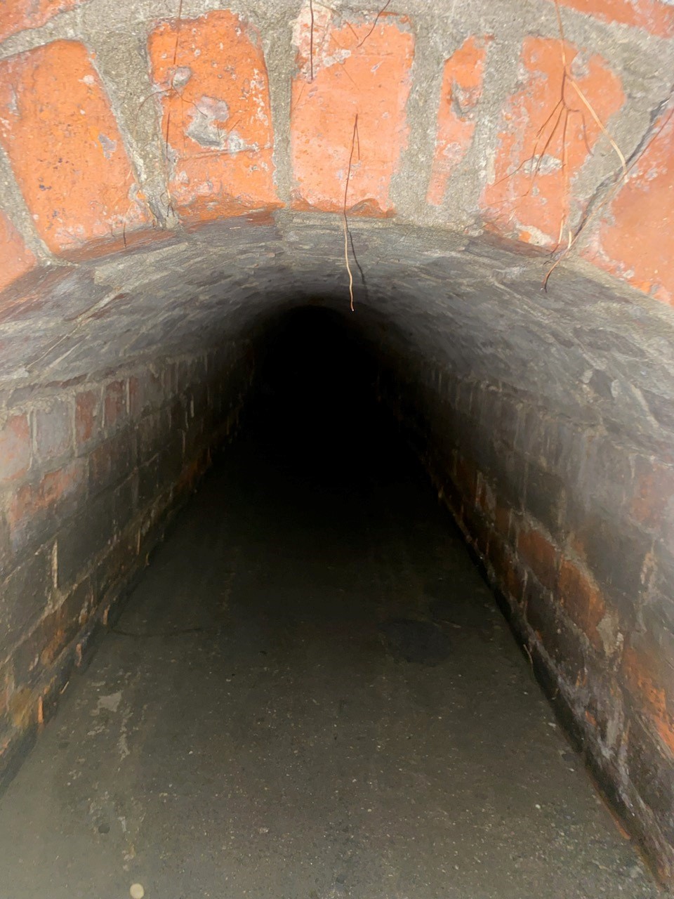 Brick archway stormwater