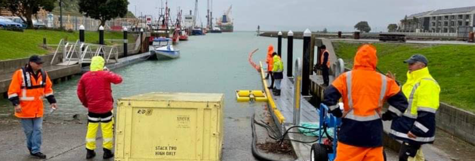Oil spill exercise banner image