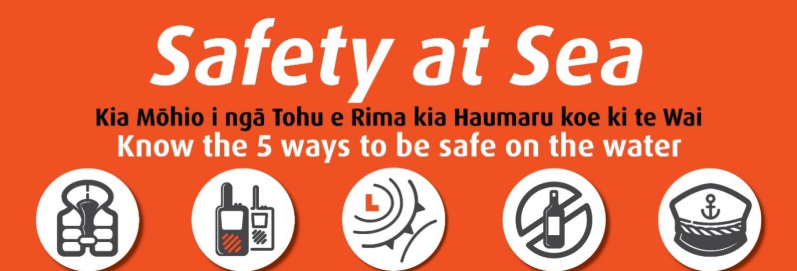 Safer boating banner image