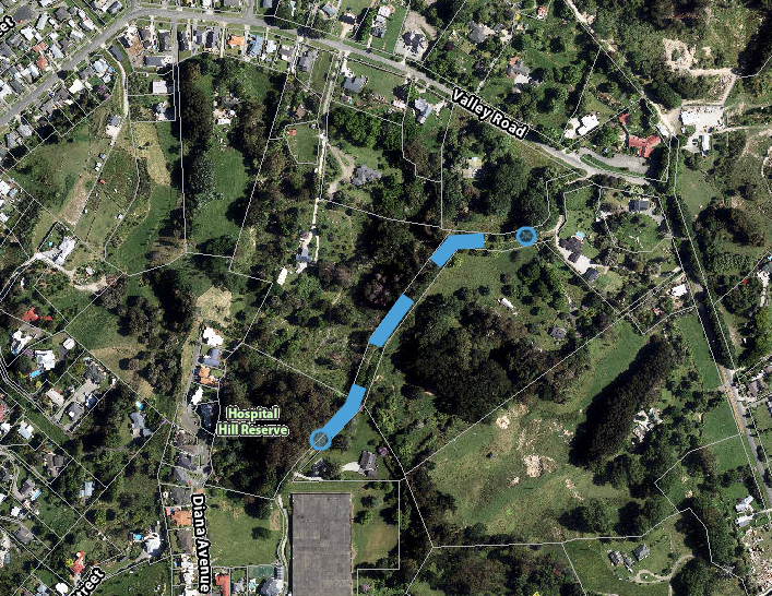 Walkway temp closure