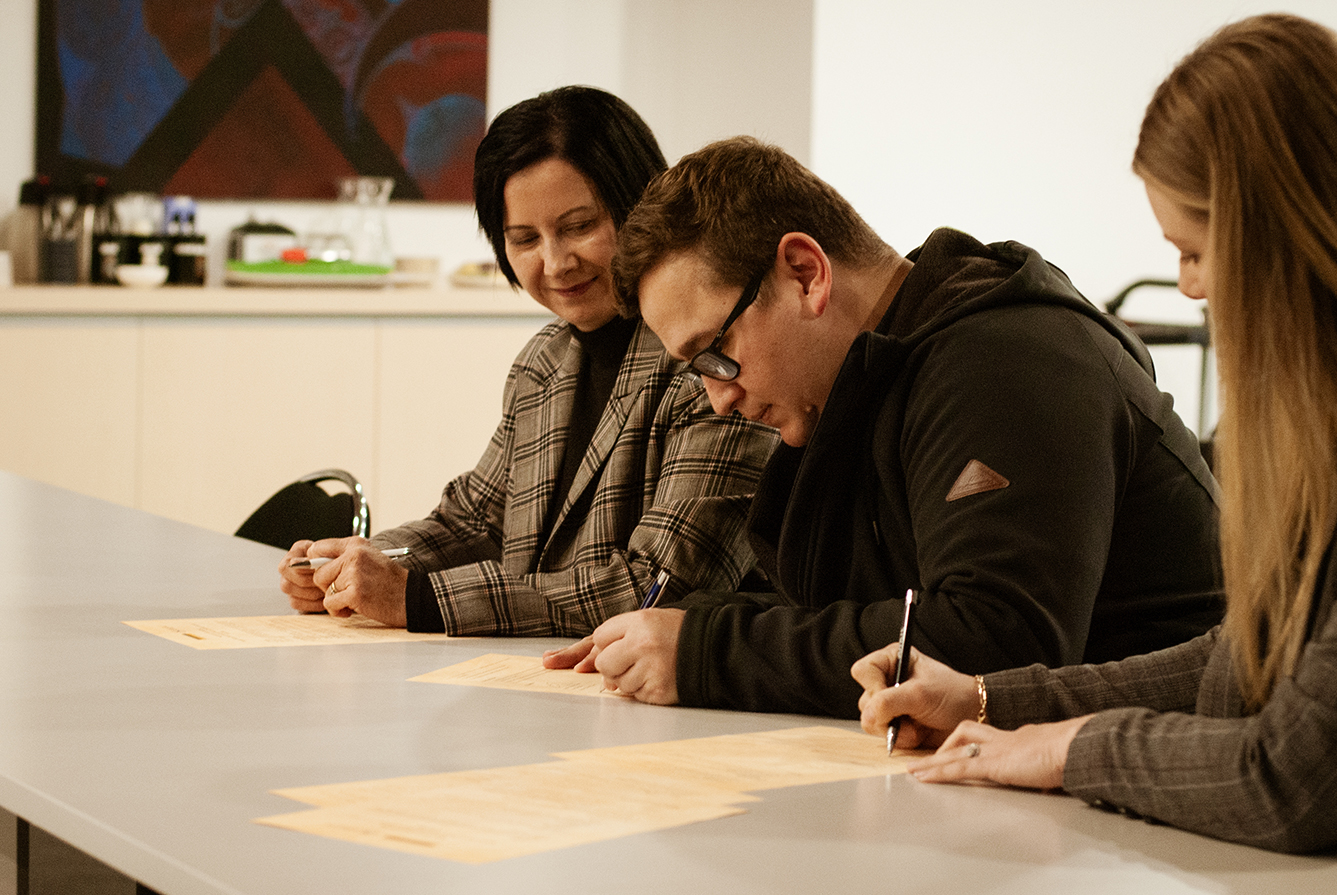 Signing MOU