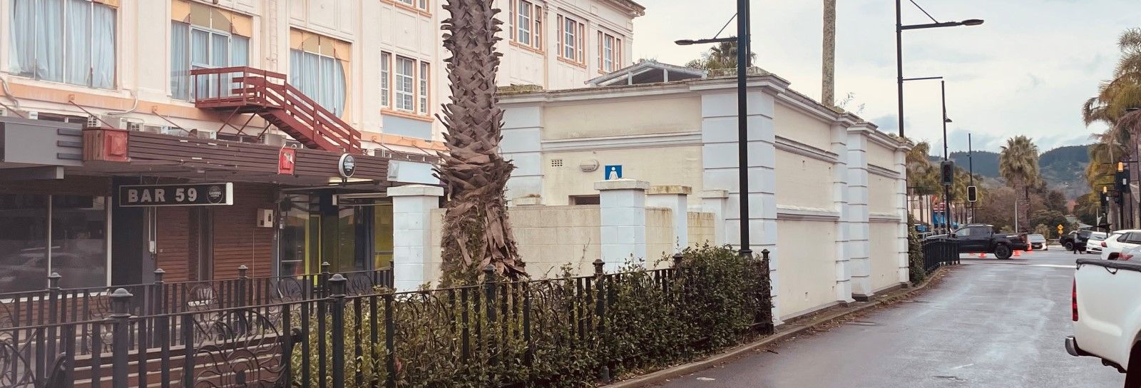 Peel St toilets banner image