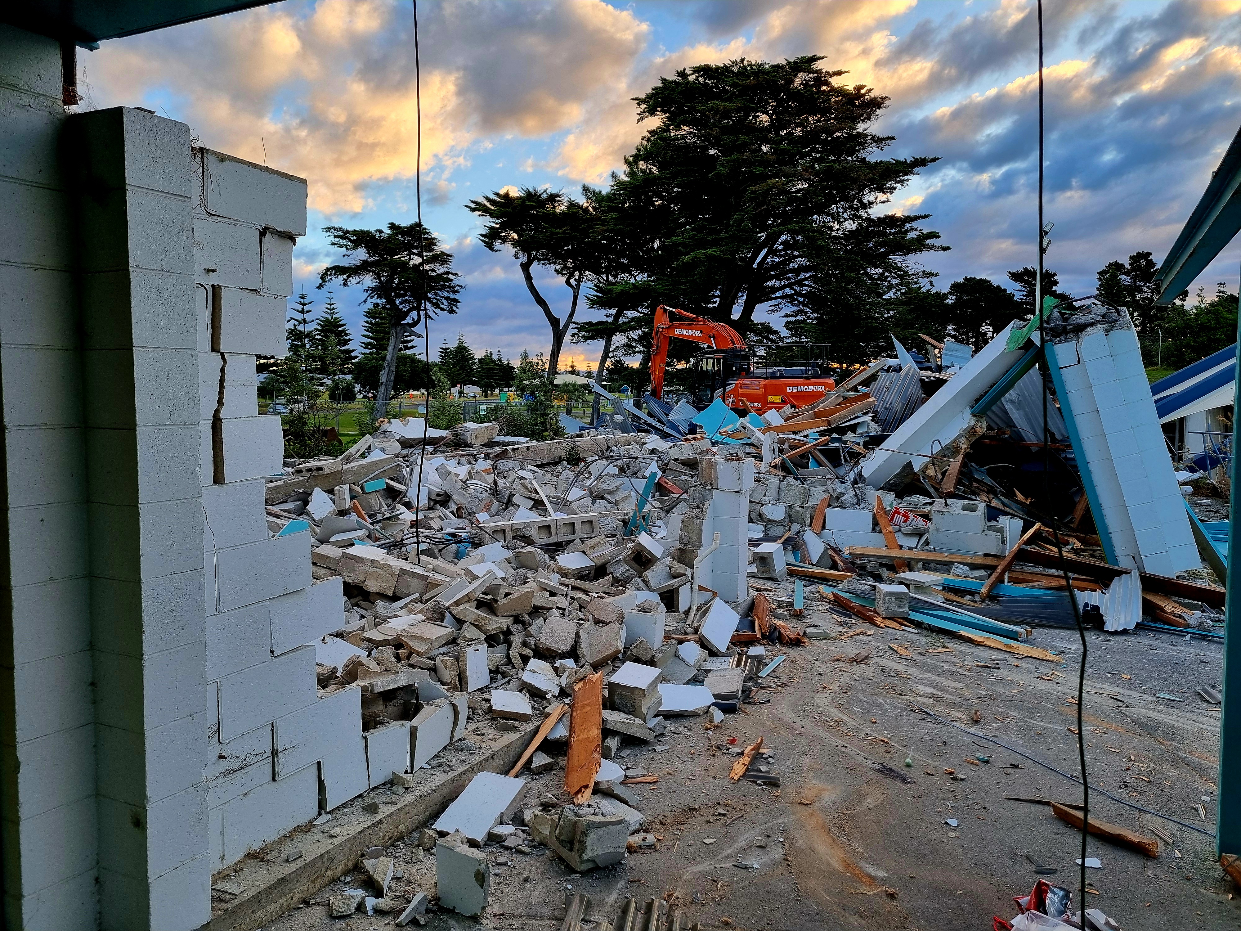 Admin Building Demolition