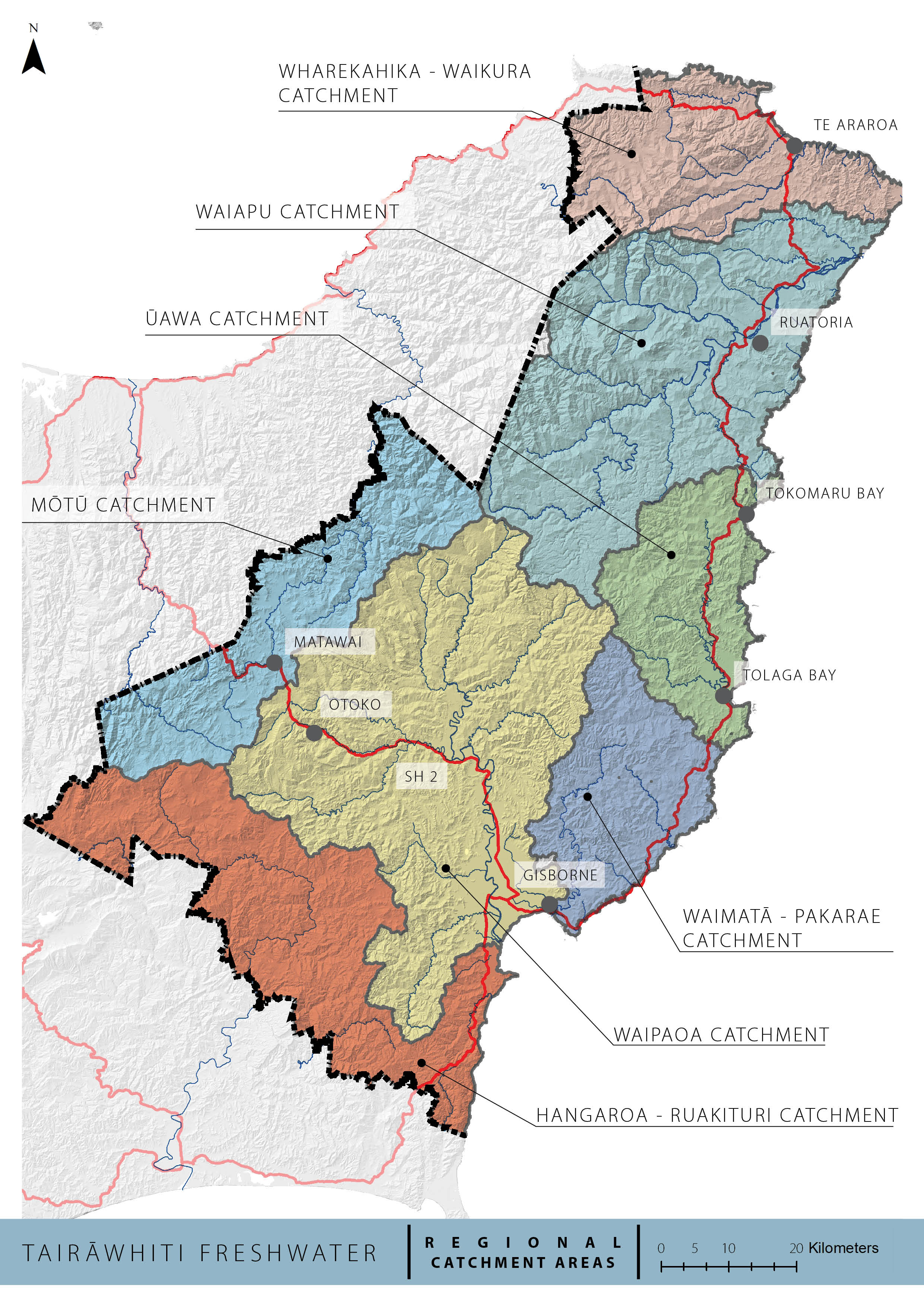 Regional Catchment Map