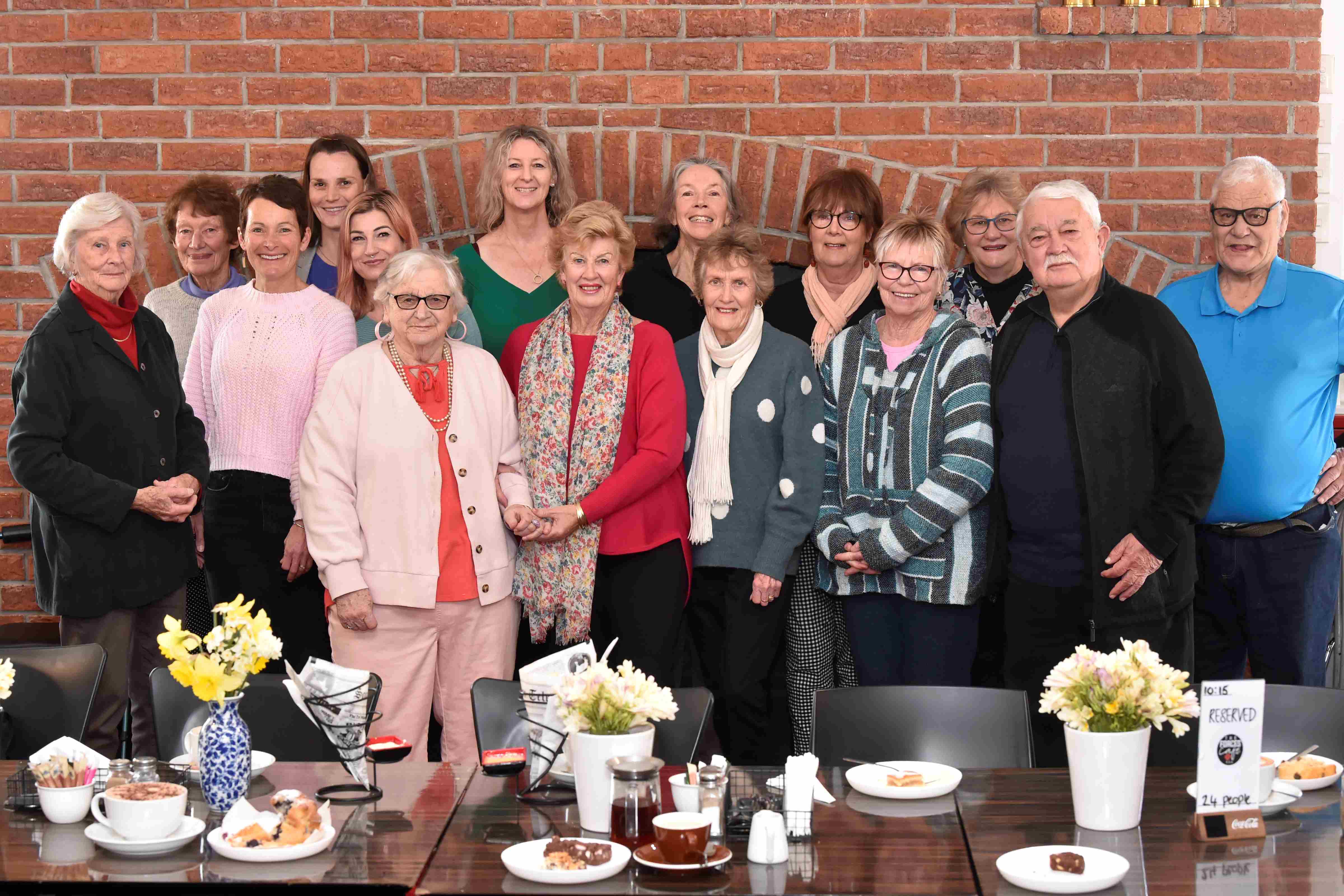 Aqua Fitness morning tea - end of an era Olympic Pools